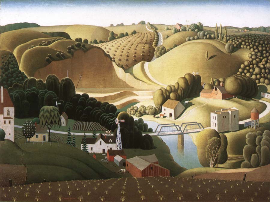 Grant Wood Stone rampart